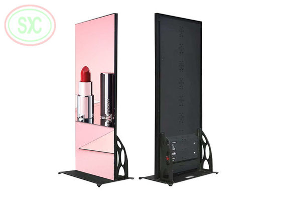 Indoor P2.5 full color Mirror Led display Wireless USB 4G Smart Control Poster