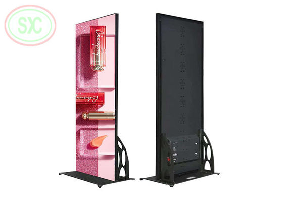 1R1G1B Color Configuration Aluminum LED Poster Display in 680x2000mm Size and Panel Material