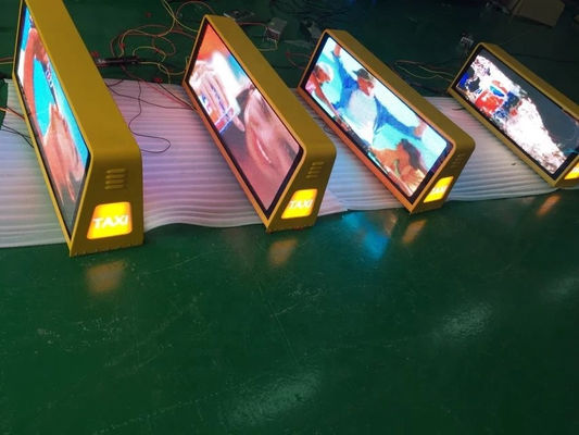 Double Side P5 Advertising LED Display Car Roof Sign Taxi Top Led Display