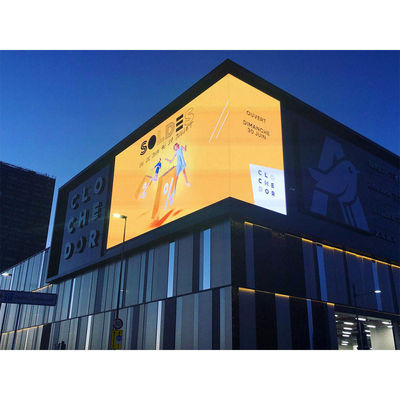 SCX Outdoor Advertising Mobile LED Display Screen P6 Waterproof Mounted