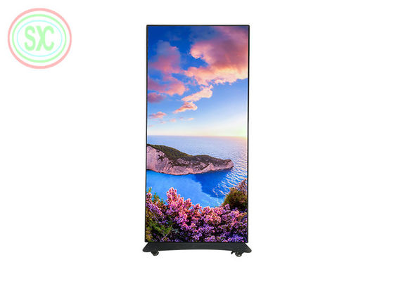 Advertising LED Screens with Standard Dimensions 640 by 2000 Millimeters Ideal for Indoor Poster Displays and Exhibitions