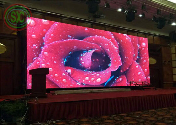 High refresh rate 3840 Hz outdoor P 4.81 LED screen be placed on the park for events