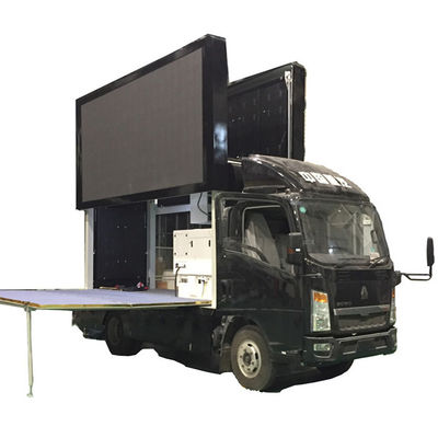 Outdoor Full Color Mobile Advertising Truck Van Trailer P6 P8 P10 Led Display Screen