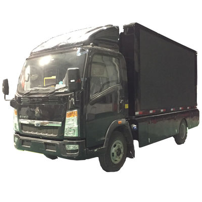 Outdoor Full Color Mobile Advertising Truck Van Trailer P6 P8 P10 Led Display Screen