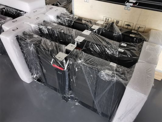 P3.91-7.82mm Full Color Transparent LED Screen For Glass Curtain Walls