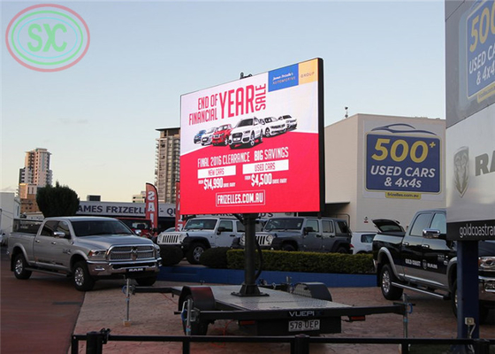 Open-Air Cinema Outdoor Waterproof P10 Truck Large Outdoor Movie Advertising Screen