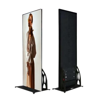 Indoor P2.5 full color Mirror Led display Wireless USB 4G Smart Control Poster