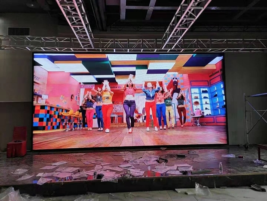 church stage/conference/studio fixed wall installation black SMD2020 3840Hz high refresh indoor p3 led screen