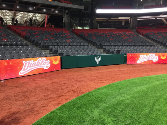 Die-Casting Sports Stadium Perimeter LED Display Screen with Video/Text/Image Function and Epistar Chip