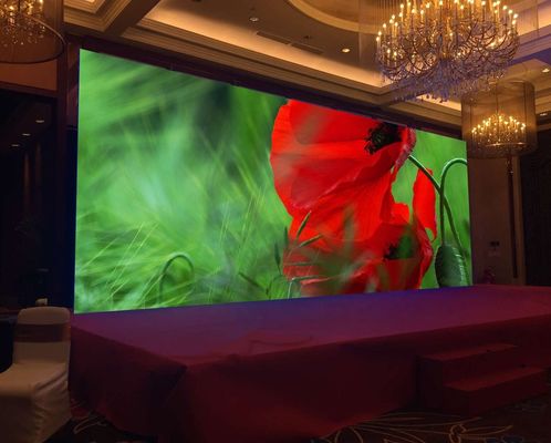 P2.5 Indoor Full Color LED Video Wall Screen SMD2121 160000 Pixels/M²