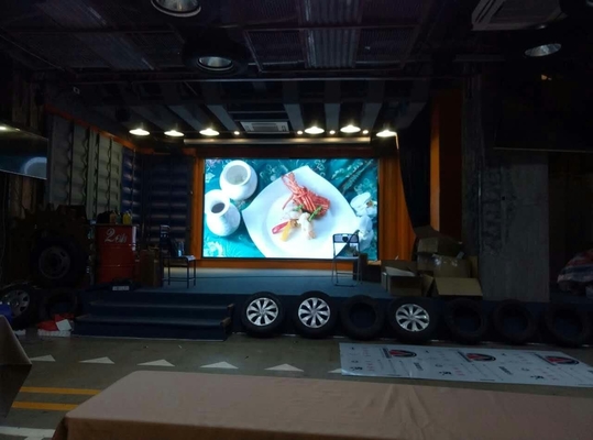 Full color P3 led screen indoor led display rental 576x576mm led advertisement billboard for exhibition