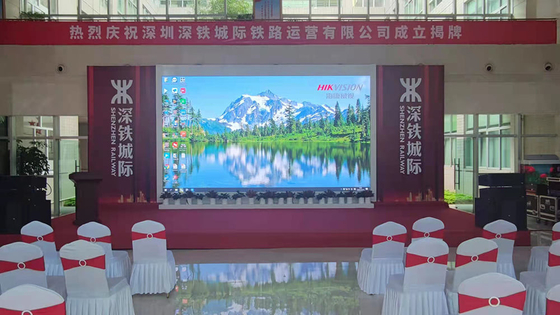 Full color P3 led screen indoor led display rental 576x576mm led advertisement billboard for exhibition