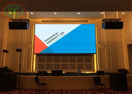 Small Pitch indoor Advertising LED Screens 2.5mm Pixels HD 1500 cd/sqm Brightness