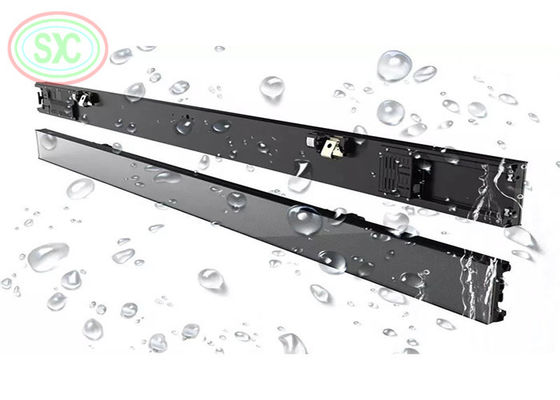 Fine Pitch full color P1.875 LED Shelf Screen 900x60mm 800cd/Sqm Indoor Display