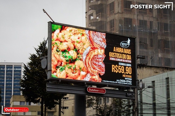 Outdoor Full Color LED Display P10 for High Visibility and Maximum Impact Advertising in All Environments