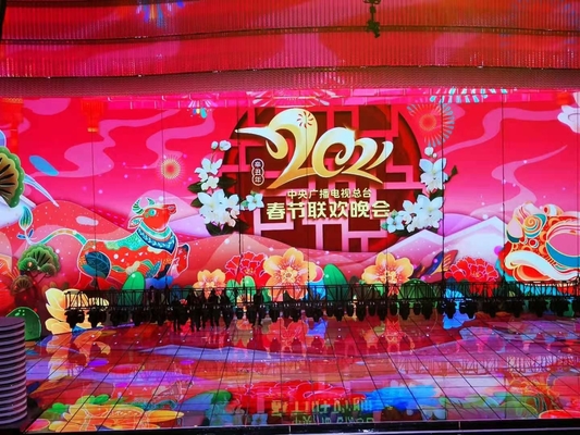 High Definition Full Color 500*1000 mm P3.91 Indoor Mobile LED Screen For Events Stage