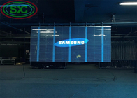 Super light indoor P 3.91-7.82 transparent LED display die-casting aluminum 500*1000 mm
