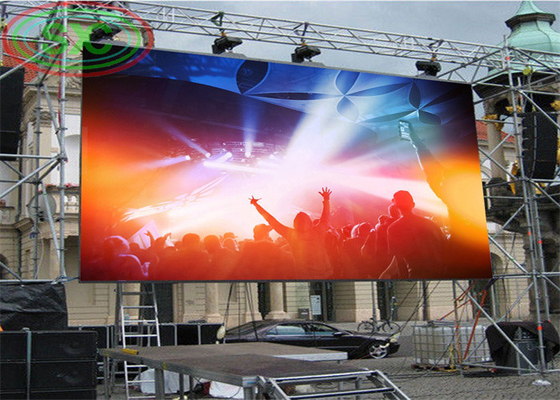 Stage background LED screen exterior LED display all equipment assemble easy