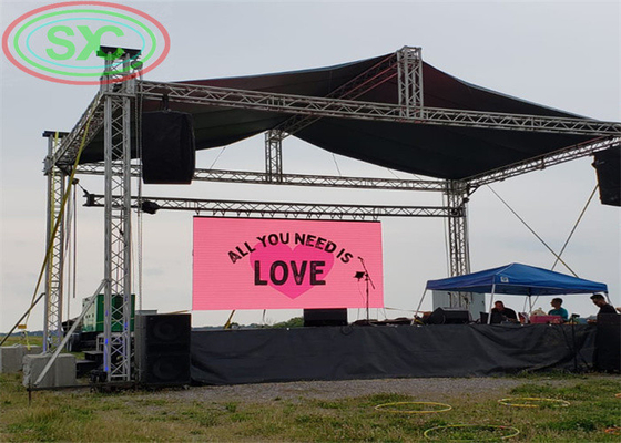Stage background LED screen exterior LED display all equipment assemble easy