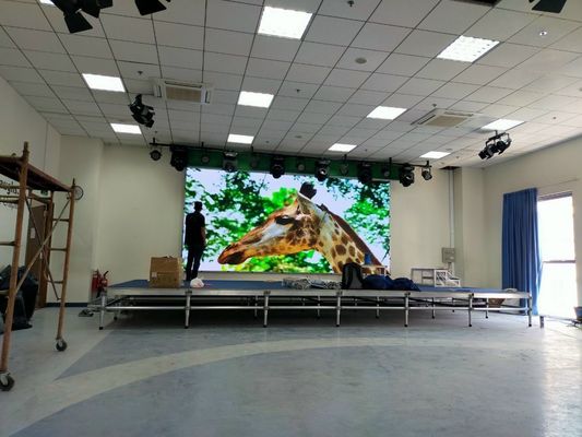 Indoor Full Color LED Display Featuring 512x512mm Module Size and Die Casting Aluminum Frame for Durable Long Term Indoor