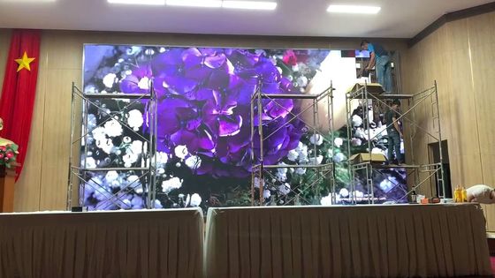 Indoor Full Color LED Display P2.5 SMD 2121 640x640mm Aluminum Cabinet Screen for Shopping Mall and Exhibition