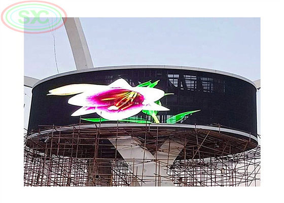 Long lifespan of 50 000 hours for LED transparent display suitable for construction and interactive media