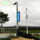HuiDu WIFI and 4G Software System P6 Pole Light Outdoor LED Display For Brand Advertisng