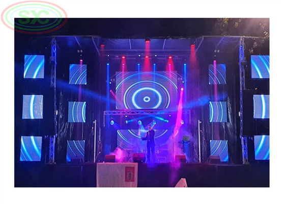 Epistar Indoor P3 Stage LED Rental Screen Three Years Warranty led screen stage backdrop