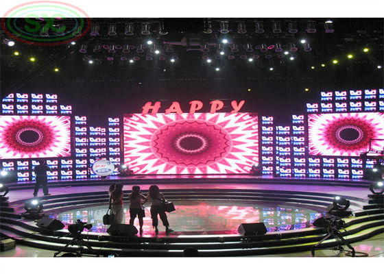 High Definition P3.91 Stage LED Screens for Indoor with Standard Panel Size 500*500mm or 500*1000mm