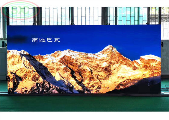 P3.91 Indoor Outdoor LED Screen 500x500mm Full Color Rental Display