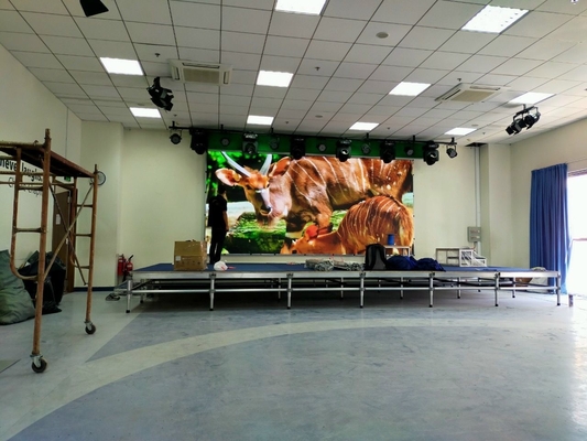 SMD 512mmx512mm Cabinet LED display Indoor high resolution P4 full color led screen display for stage rental