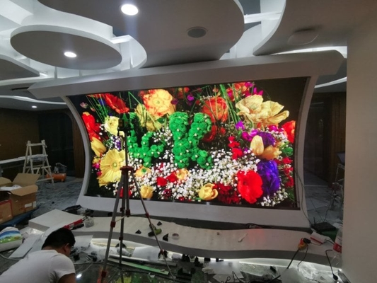 indoor advertising led screen led video wall price of led display screen P2.5 unit 640x640mm