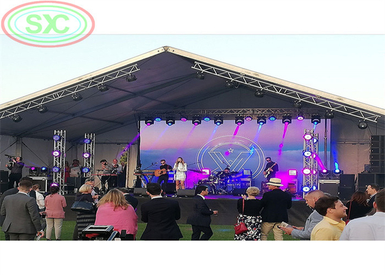 Waterproof IP65 exterior advertising LED screen P3 LED display for church activities