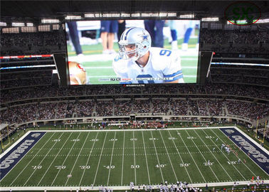 p10 stadium led display full color , led video screen high brightness stadium led display