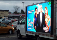 P10 led mobile digital advertising sign trailer , Outdoor Mobile Truck LED Display Full Color screen