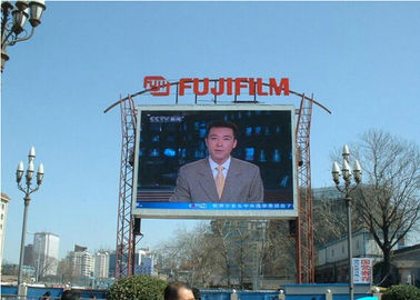 P10 Outdoor IP65 Hanging LED Video Wall Advertising Billboards 10mm Pixels