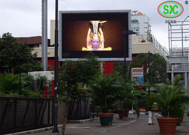 P20 1r1g1b Outdoor Full Color Led Billboard Display Screen 8000cd / Sq.m