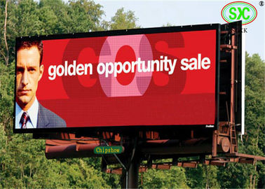 Outdoor Advertising LED Die-Casting Aluminum Screen 27777 Points/Square Meter 3 Years Warranty