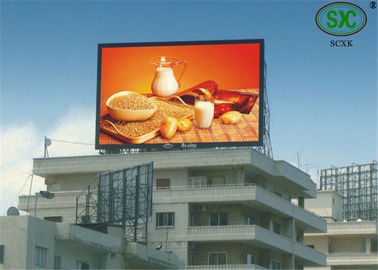 High resolution HD Big railway / school P16mm LED display outdoor advertising