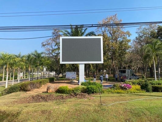 HD fixed install p8  960x960mm iron cabinet outdoor waterproof advertising led screen panels