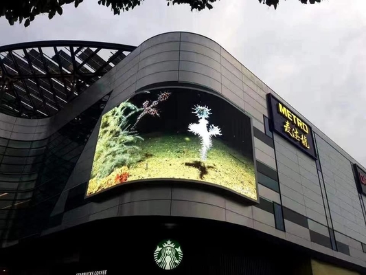 High Refresh Rate Outdoor Full Color LED Display with Strong Anti-seismic Ability and Professional Services