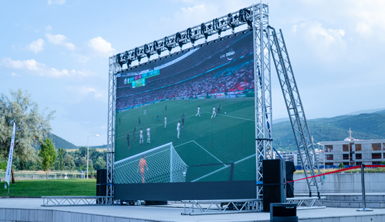 High brightness P6 nationstar SMD3535 outdoor waterproof advertising high quality fixed rental led display