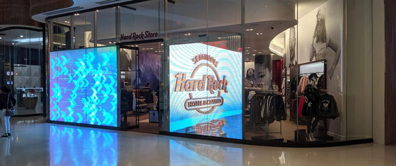 SMD2121 Waterproof Transparent LED Display for Eye-Catching Outdoor Advertising
