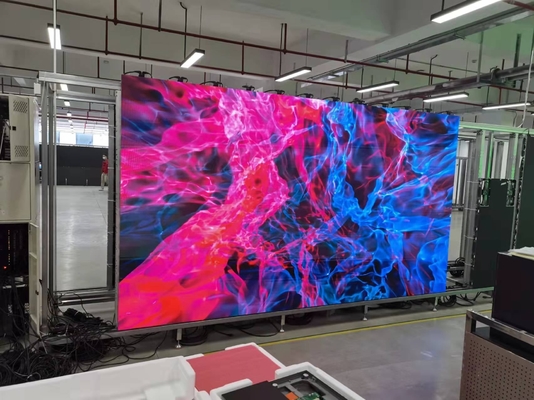 250*250mm LED Module 1/8 Scanning Full Color LED Display 16 Scan Lightweight Cabinet Design