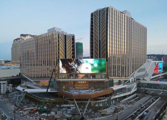 Outdoor Full Color LED Display P8 Advertising LED Screen with Nationstar SMD Chip and IP65 Waterproof Rating for Outdoor