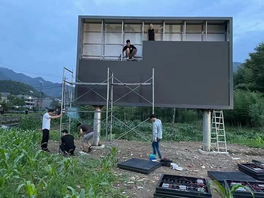 Outdoor Full Color LED Display P8 Advertising LED Screen with Nationstar SMD Chip and IP65 Waterproof Rating for Outdoor