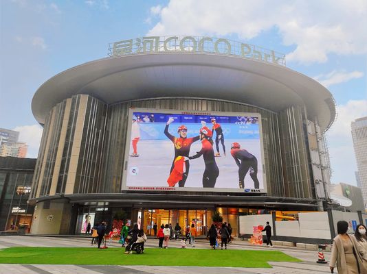 Outdoor  p5 Full Color LED Display Featuring High Pixel Configuration 1R1G1B for Rich Color Representation and Sharp Image