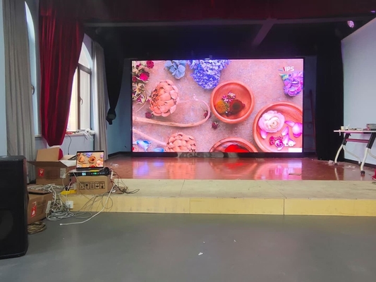 512x512mm SMD RGB P4 Indoor Full Color LED Display with Adjustable Brightness and Wide Viewing Angle