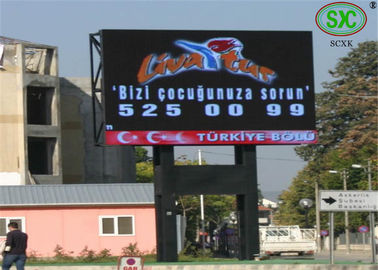 P3.91 Square Outdoor LED Curved Screen Customized LED Video Display Panel