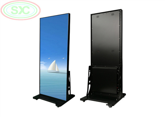Indoor P2.5 full color Mirror Led display Wireless USB 4G Smart Control Poster